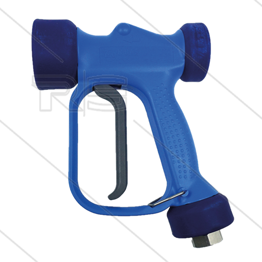 RB65 - blauw - RVS316 - 24 Bar - 60 l/min - max 90°C - 1/2&quot; bi