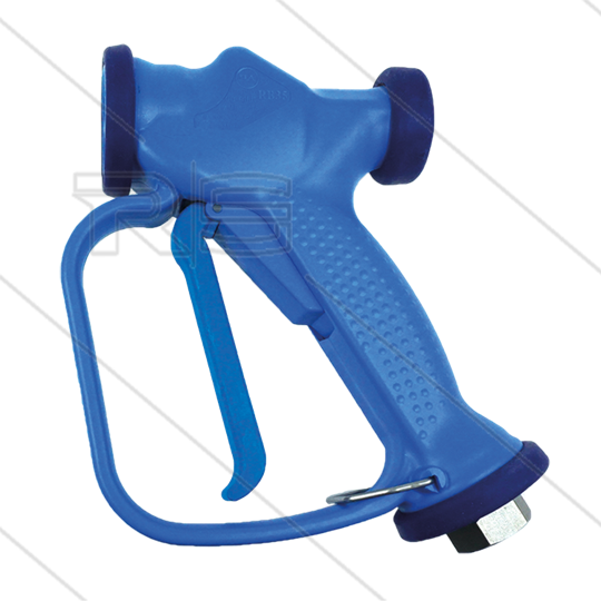 RB35 - met swivel - Viton afdichtingen - 12 Bar - 50 l/min - max 50°C - 1/2&quot; bi - blauwe handle