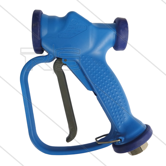 RB35 - met swivel - EPDM afdichting - 12 Bar - 50 l/min - max 80°C - 1/2&quot; bi - grijze handle