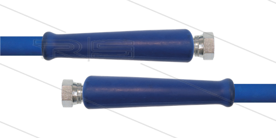 HD-slang blauw 1/2&quot; - 1SC - 25m - 2x 1/2&quot;W - 2x KBS - 250 Bar