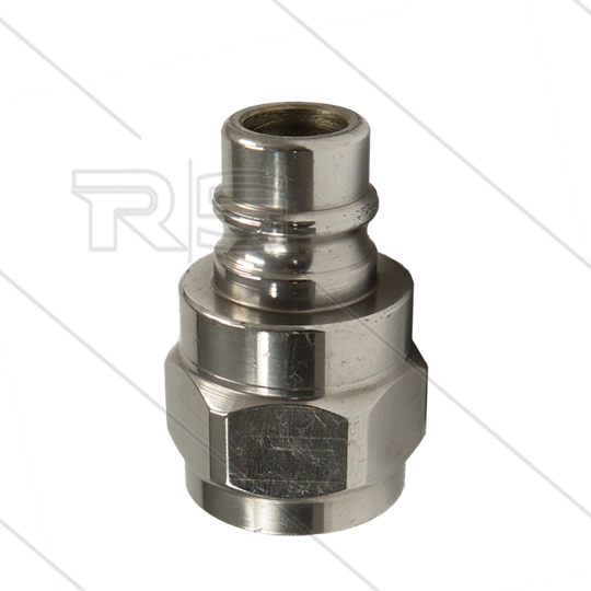 RP-Click - nippel - RVS (gehard) - 250 Bar - Ø15,9mm - max 200°C - passend op Snap-Tite - 1/2&quot; bi