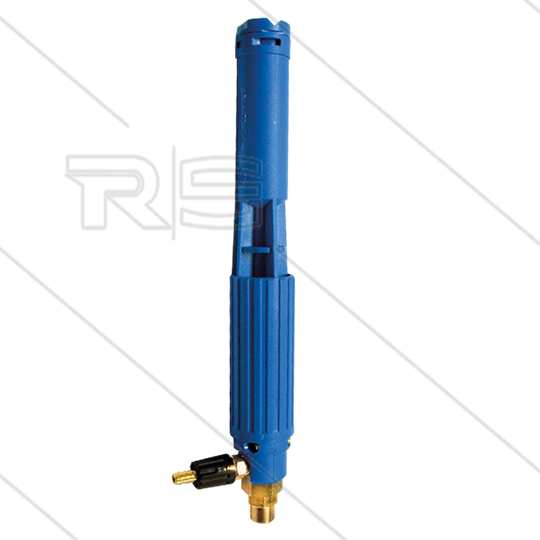 LS10 - schuimlans - blauw met injector - nozzle 1,5mm - 60 tot 200 Bar - 9 tot 15 l/min - 3/8&quot; bu