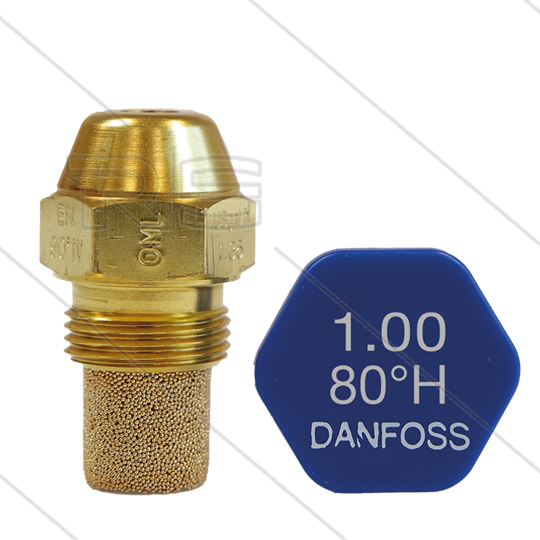 Verstuiver Danfoss 1,00 - 80° H - holkegel