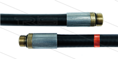 NW5 rioolslang - 7,5m - 200 Bar - zonder nozzle - 1/8&quot; bu x 1/4&quot; bu met O-ring - max 60°C