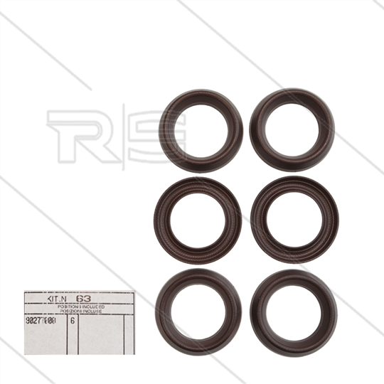 Kit 63 - Set afdichtingen 30x45x7,5 (6x) - Serie 69 - W103