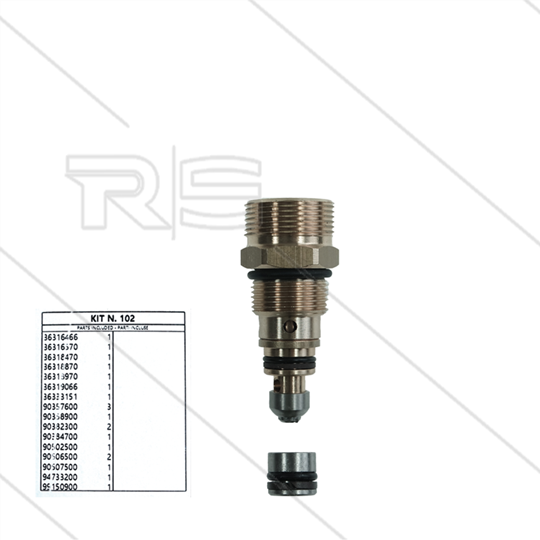 Kit 102 - Revisieset aanbouw-unloader W-0