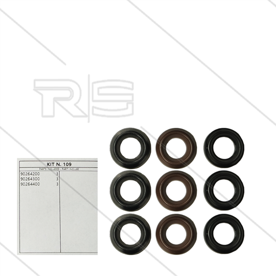 Kit 109 - Manchetset Ø16mm voor 3 plunjers  - Serie 47 - W928