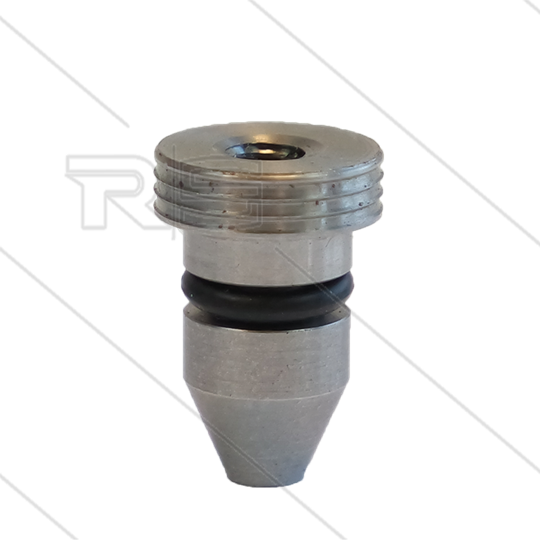 Injectornozzle RP72 met O-ring - 2,3mm - geel (< 20 l/min)