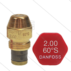 Verstuiver Danfoss 2,00 - 60° H - holkegel 