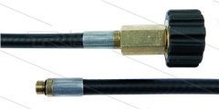 NW6 rioolslang - 35m - 300 Bar - zonder nozzle - M22x1,5 W x 1/8"bu met O-ring - max 100°C